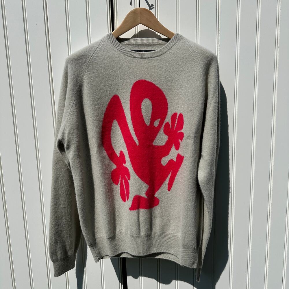 Frenckenberger x Richie Hawtin Plastikman Boyfriend Sweater Sz XS 100% Cashmere - Picture 4 of 16